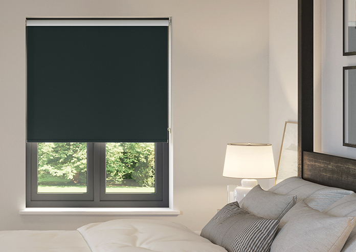 Rimini (FR Blackout), Black Cosmos - Twist&Fit Roller Blind - Image 3